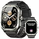 Montre Connectée avec GPS Intégré, Smartwatch Homme Femme avec Appel Bluetooth, 110+ Sportifs, Montre Sport avec Podometre, Suivi Santé et Sommeil, Etanche IP68, 2.06' HD Smart Watch pour Android IOS