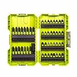 Ryobi - Coffret empilable de 48 accessoires de vissage mixtes - ultra-résistants - RAK48SDI