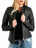 ONLY Veste en Similicuir ONLBANDIT Veste en Similicuir Black 38 Black 3 38