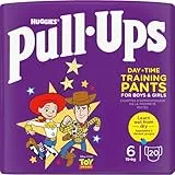 Huggies Pull-Ups Training Day Garçon, taille 2-4 ans, taille 5–6+, 40 GRANDS KID Pantalon d'entraînement