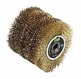 Fartools Brosse fil laitonné 0,3mm Ø120mm/L100mm