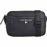 Tommy Hilfiger Sac à Bandoulière Homme Essential Reporter Petit, Noir (Black), Taille Unique