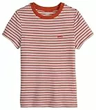 Levi's Essential HM SS Tee T-Shirt, OOO LA LA Stripe PIC, S Femmes