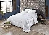 DODO | Couette Douce et Chaude 240x260 | pour lit 2 Personnes | Couette Noblesse | Gonflant et Confort Cocooning | Fabriqué en France | Lavable en Machine à 40°C