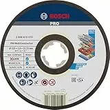 Bosch Accessories 2608619270 Disque à Tronçonner à Surface Plate (pour matériaux multiples, X-LOCK, Ø 125 mm, Alésage : 22,23 mm, Épaisseur : 1,6 mm)
