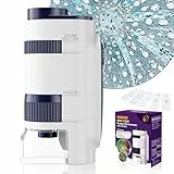 BEBANG Microscope pour Enfants, Mini Microscope 60x-135x, Microscope Portable de Laboratoire avec lumières LED Ajustables, Microscope à Main de Poche et Adultes Observation microbiologique