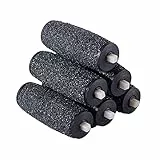 Ldouxx 10PCS 3 Types de Rugosité Scholl Velvet Smooth Rouleaux Rugueux de Remplacement pour Scholl Velvet Smooth Express Pedi