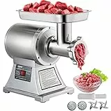 SucceBuy 220V Hachoir à Viande Electrique Inox Hachoir Professionnel Parfait Pour Jambon Saucisse Spécialisé De Cuisine (90800)