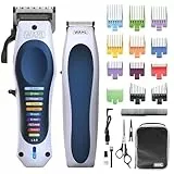 WAHL Color Pro Lithium Combi Kit, Kit de coupe complet, Levier de réglage pour contrôler la longueur, Batterie puissante, Tondeuse de finitions et d'entretien de la barbe, Ciseaux & peigne de coiffure