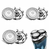 Têtes de Rechange SH30/50/52 pour Philips Rasoir Électrique, Lame Tête de Rechange Compatible avec Séries 1000 2000 3000 5000 Modèle AT8xx/AT7xx/PT8xx/PT7xx, 3 unités (SH30/50)