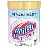 Vanish Oxi Action Booster de Blancheur - Détachant Textile & Raviveur de Blancheur - Poudre 940g