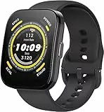 Amazfit Bip 5, 46 mm, SmartWatch Grand écran, appels Bluetooth, Alexa, Suivi GPS, Batterie durée de 10 Jours, Suivi de la Condition Physique avec fréquence Cardiaque, Surveillance de SO2