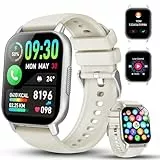 Montre Connectée Homme Femme, 1.91'HD Montre Connectee avec Appels Bluetooth, Etanche IP68 Montre Sport 112+ Mode Sport, Podomètre, Cycle Menstruel, Fréquence Cardiaque, Spo2, Smartwatch Android iOS