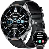 OUKITEL Montre Connectée Homme Femme,1.39'HD Smartwatch avec Appel Bluetooth,Montre Sport avec 100+Sportifs,Surveillance Cardio/SpO2/Sommeil/Podomètre,IP68 Étanche, Montre Homme pour iOS Android(Noir)