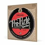 D'Addario Corde Guitare Classique | Cordes Pro-Arte EJ45 | Cordes en nylon pour guitare classique | Normale