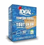 Ideal Teinture Textile Tout en un 350 g Jean Bleu