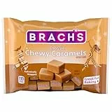 Brach's Caramels à mâcher classiques, bonbons d'Halloween, friandises d'automne classiques, caramels de cuisson, sac de 283,5 g