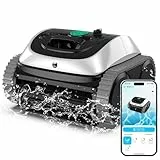 WYBOT C1 Robot Piscine Fond et Parois 150 Min Aspirateur Piscine avec Planification Intelligente des itinéraires, Nettoyage entièrement Automatique du Sol, des Lignes d'eau et des Murs, jusqu'à 150m²