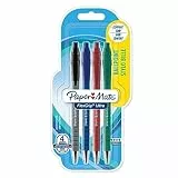 Paper Mate Flexgrip Ultra stylo bille rétractable | pointe moyenne (1,0 mm) | couleurs assorties | lot de 4