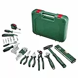 Bosch Home and Garden Set d’outils à main « Advanced » 52 pièces Bosch (set d’outils de grande qualité pour les bricoleurs passionnés et expérimentés;longévité élevée ; matériaux de grande qualité)