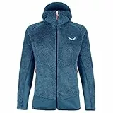 Salewa TOGNAZZA PL W JKT, Veste Polaire Midlayer, Femme, 46/40, Dark Denim Melange