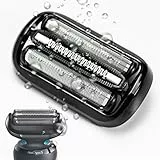 53B Grille Rasoir Compatible avec Braun Serie 5 Serie 6, Tete de Rasoir Compatible avec Braun 5018s 5020s 6020s 6040cs