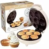 ScrapCooking - Machine à Cupcakes & Muffins - Mini Cupcakes Factory - Appareil pour Créer ses Muffins en 5 Minutes - Cadeau Pâtisserie Cuisine - Recette Incluse - 3892