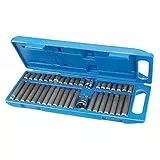 Silverline - 881641 - Coffret de 40 Embouts de Vissage - Torx/6 Pans/Spline