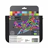 Winsor & Newton Promarker Trousse X24 Assortis