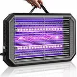 WUEAOA Tue Mouche Électrique 2 * 5W UVA-LEDs‌ Montage Mural, Lampe Anti Moustique Intérieur, Destructeur d'insectes Anti Insectes Volants, Moustiques, Guêpes, Moucherons, sans Produits Chimiques