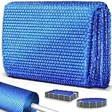 tillvex Bâche à Bulles pour Piscine rectangulaire 600 x 400 cm | Bâche Solaire de 120 µm d'épaisseur | Découpe individuelle | Chauffage de Piscine pour Eau Chaude