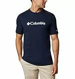 Columbia Homme Csc Basic Logo Tee shirt manches courtes, Collegiate Navy, White 467, M EU