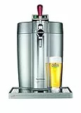 Krups Beertender Machine bière pression, Fûts de 5 L, Témoin lumineux, Bière fraîche, Installation facile, Indicateur température, Indicateur volume restant, Loft Edition Silver VB700E00