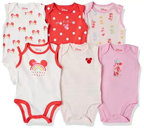 Amazon Essentials Disney, Marvel, Star Wars, Princess Body sans Manche Bébé Fille