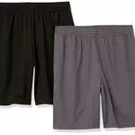 Amazon Essentials Short à Coupe Ample en Textile Technique Haute Performance Homme