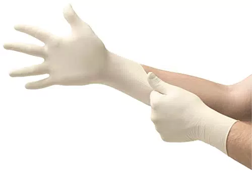 Ansell MicroFlex 63-864 Gants Jetables en Latex, Fins et Non Poudrés
