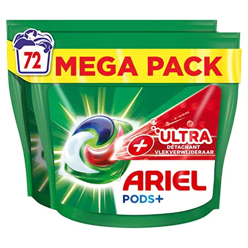 Ariel All-in-1 PODS, Lessive Liquide En Capsules 72 Lavages