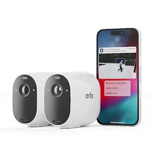 Arlo Essential Camera Surveillance WiFi Exterieure Sans Fil
