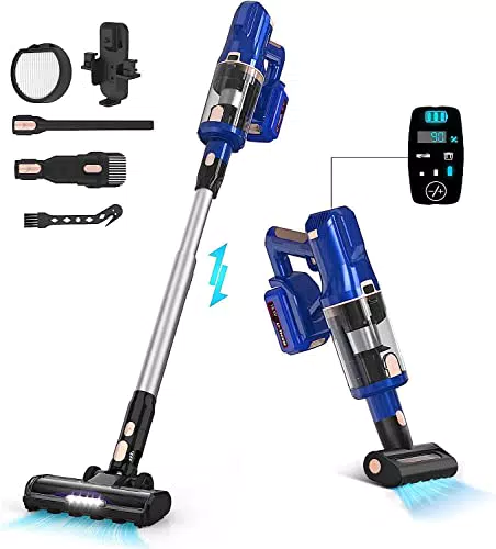 Aspirateur balais sans Fil avec Écran Tactile 33Kpa