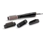BaByliss - AS126E - Brosse soufflante Perfect Ionique Finish 4-en-1 1000W Plastique Noir