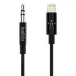 Belkin Câble 3, 5 mm avec connecteur Lightning de 1