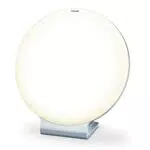 Beurer TL 50 Lampe de luminothérapie - 10 000 Lux - Simulation de la Lumière du Jour pour le Bien-être - Argent/Blanc