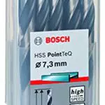 Bosch Accessories Ensemble de 10 forets hélicoïdaux HSS PointTeQ
