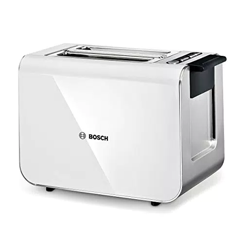 Bosch TAT8611 - Toaster compact Styline, 860 W - Blanc