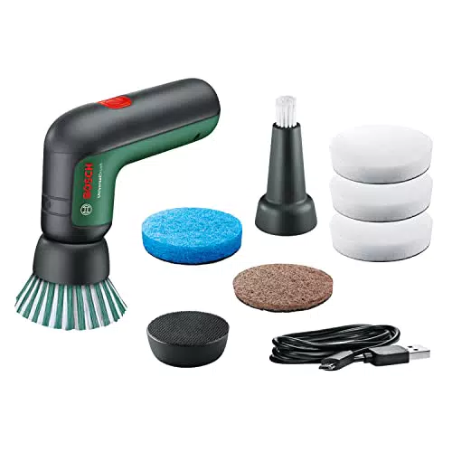Brosse de Nettoyage Bosch - UniversalBrush + 3X Tampon de Nettoyage en mélamine