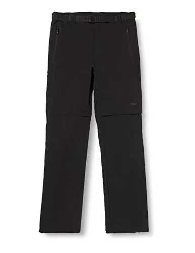 CMP Pantalon convertible pour homme,Anthracite-48