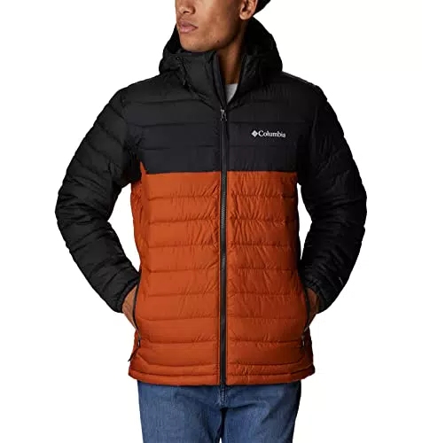 Columbia Powder Lite, Veste à Capuche pour Hommes