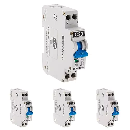 Disjoncteur PH/N - 20A NF - Zenitech