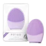 FOREO LUNA 4 Brosse nettoyante visage - Masseur visage raffermissant - Brosse anti-âge visage - Améliore l'absorption des produits de soins de la peau - Soin du visage simple - Peau sensible