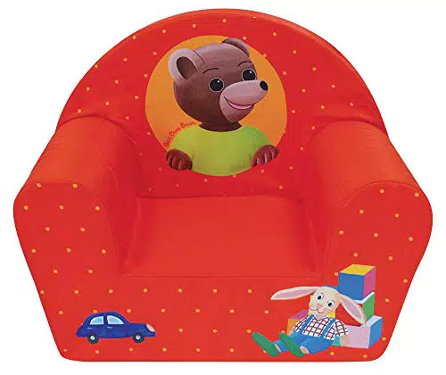 Fun House Petit Ours Brun Fauteuil CLUB en Mousse pour Enfant